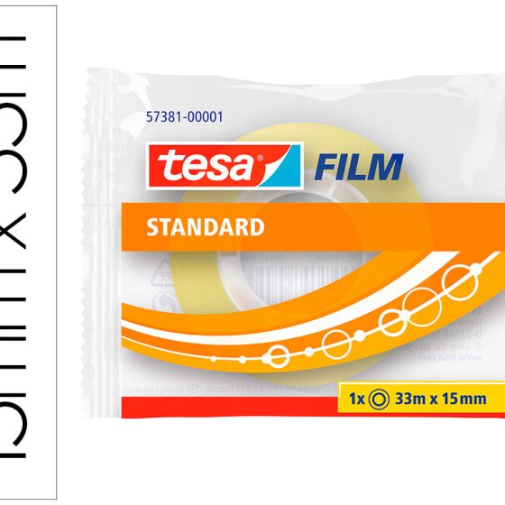 FITA ADESIVA TESA STANDARD 33m X 15mm