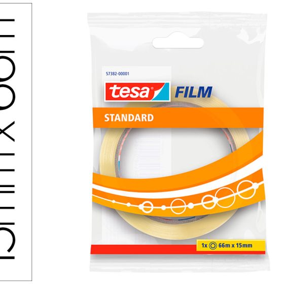 FITA ADESIVA TESA STANDARD 66m X 15mm