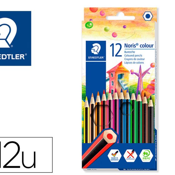 LAPIS DE COR STAEDTLER 12 CORES