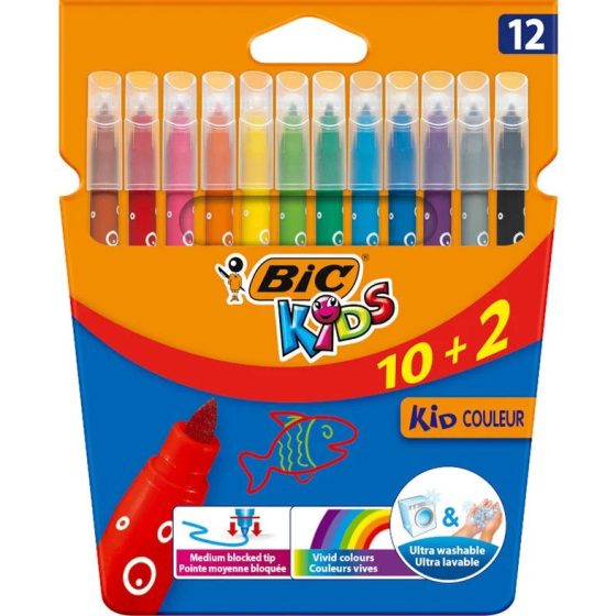 MARCADOR BIC KIDS 10+2