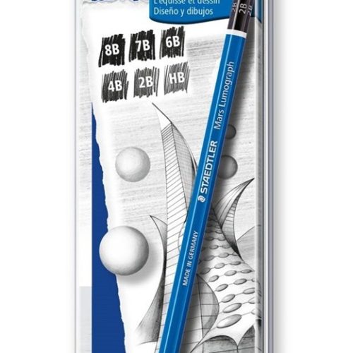 LAPIS STAEDTLER MARS LUMOGRAPH CX 6 UNIDADES
