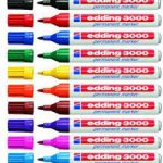 MARCADOR EDDING 3000 PERMANENTE PONTA REDONDA