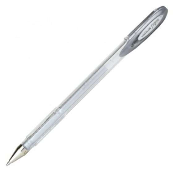 ESFEROGRAFICA UNI-BALL UM 120 PRATEADO 0.7mm