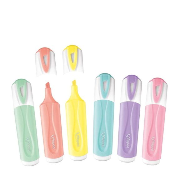MARCADOR MAPED FLUORESCENTE PASTEL