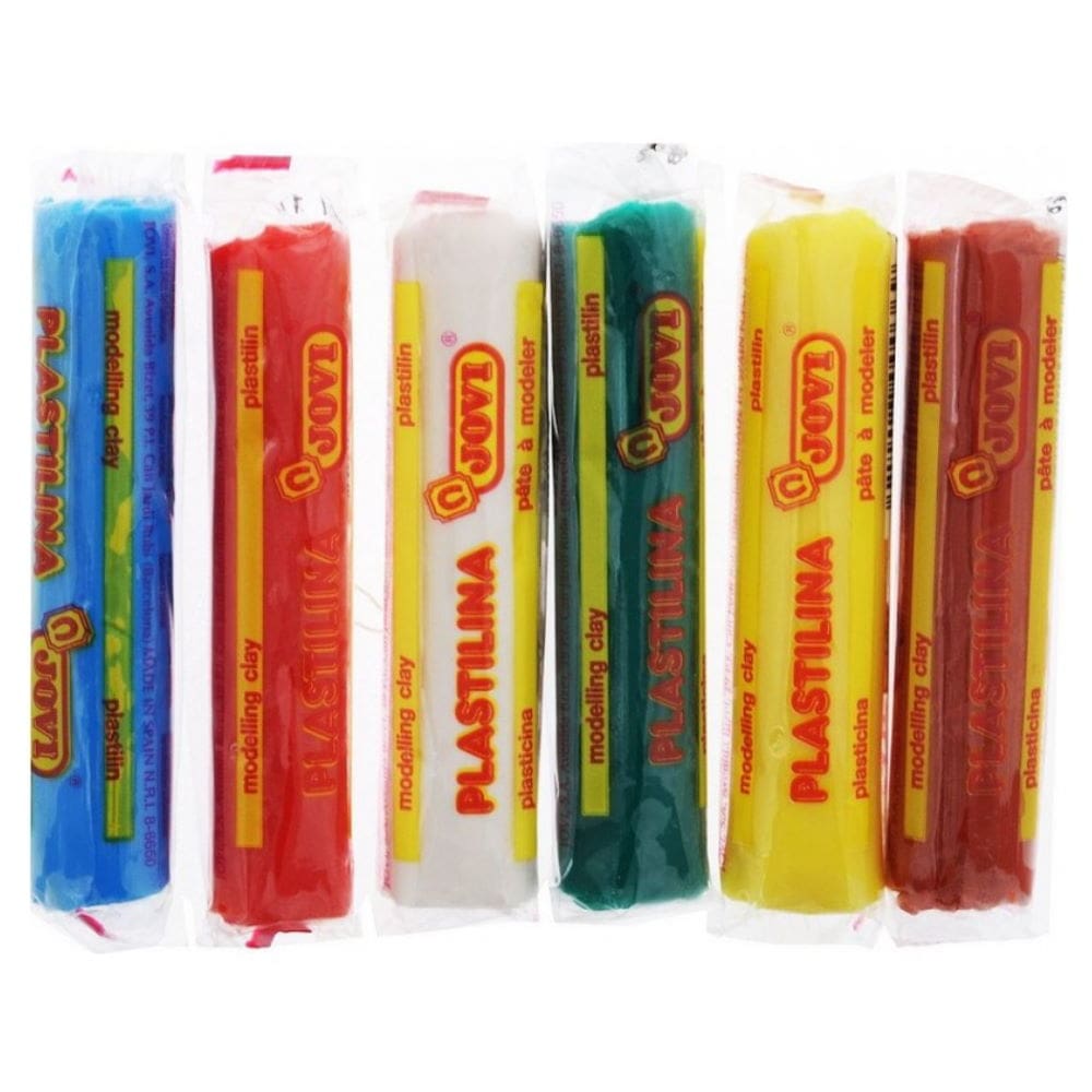 PLASTICINA JOVI 6 CORES 15gr