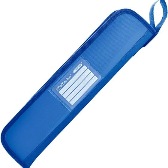 PORTA FLAUTA OFFICE BOX AZUL