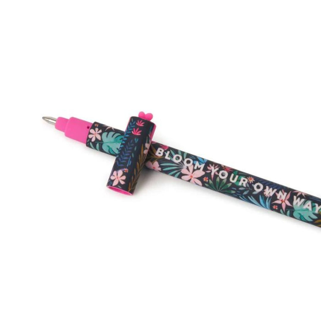 CANETA TINTA APAGÁVEL BLOOM YOUR OWN WAY COR TURQUESA