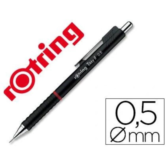 LAPISEIRA ROTRING TIKKY 0,5 MM PRETA