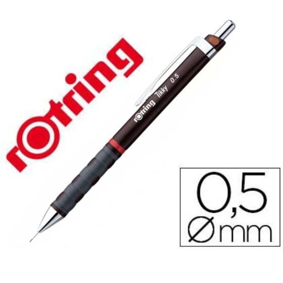 LAPISEIRA ROTRING TIKKY 0,5 MM BORDEAUX