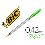 ESFEROGRAFICA BIC CRISTAL LARGE FASHION VERDE LIMA PONTA 1,6 MM
