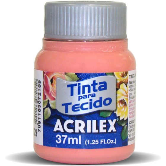 TINTA PARA TECIDO ACRILEX FLAMINGO 829  37ml