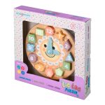 JOGO INFANTIL IMAGINOVO RELÓGIO MADEIRA +3anos