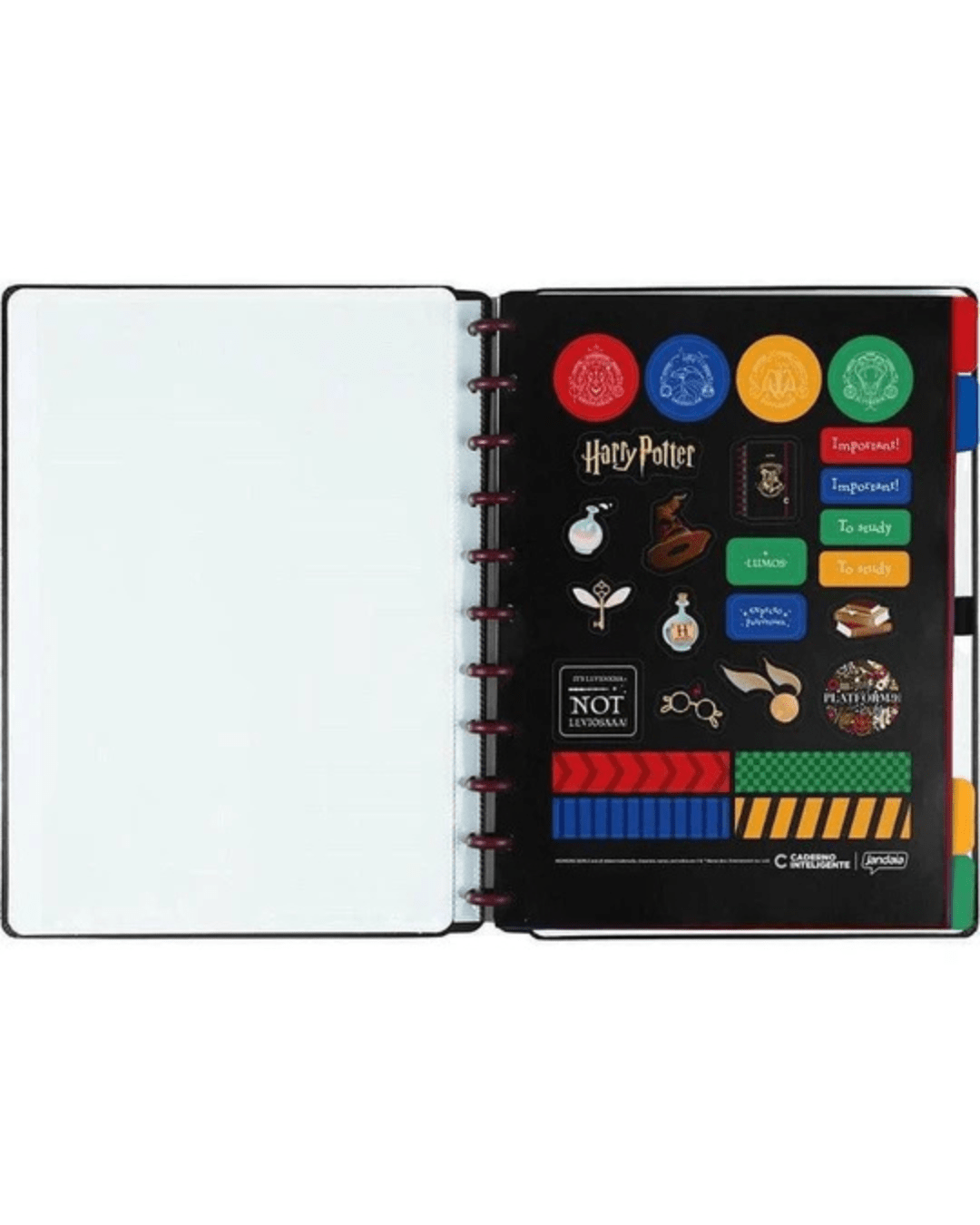 CADERNO GRANDE BLACK BY HARRY POTTER