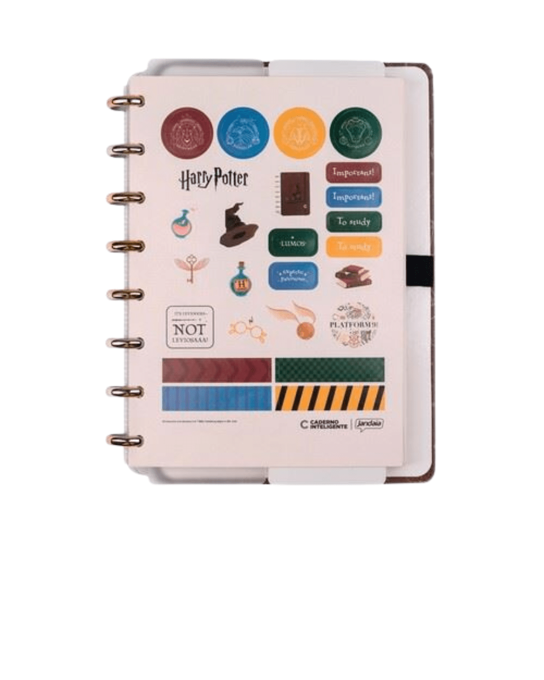 CADERNO INTELIGENTE PEQUENO SORTING HAT BY HARRY POTTER