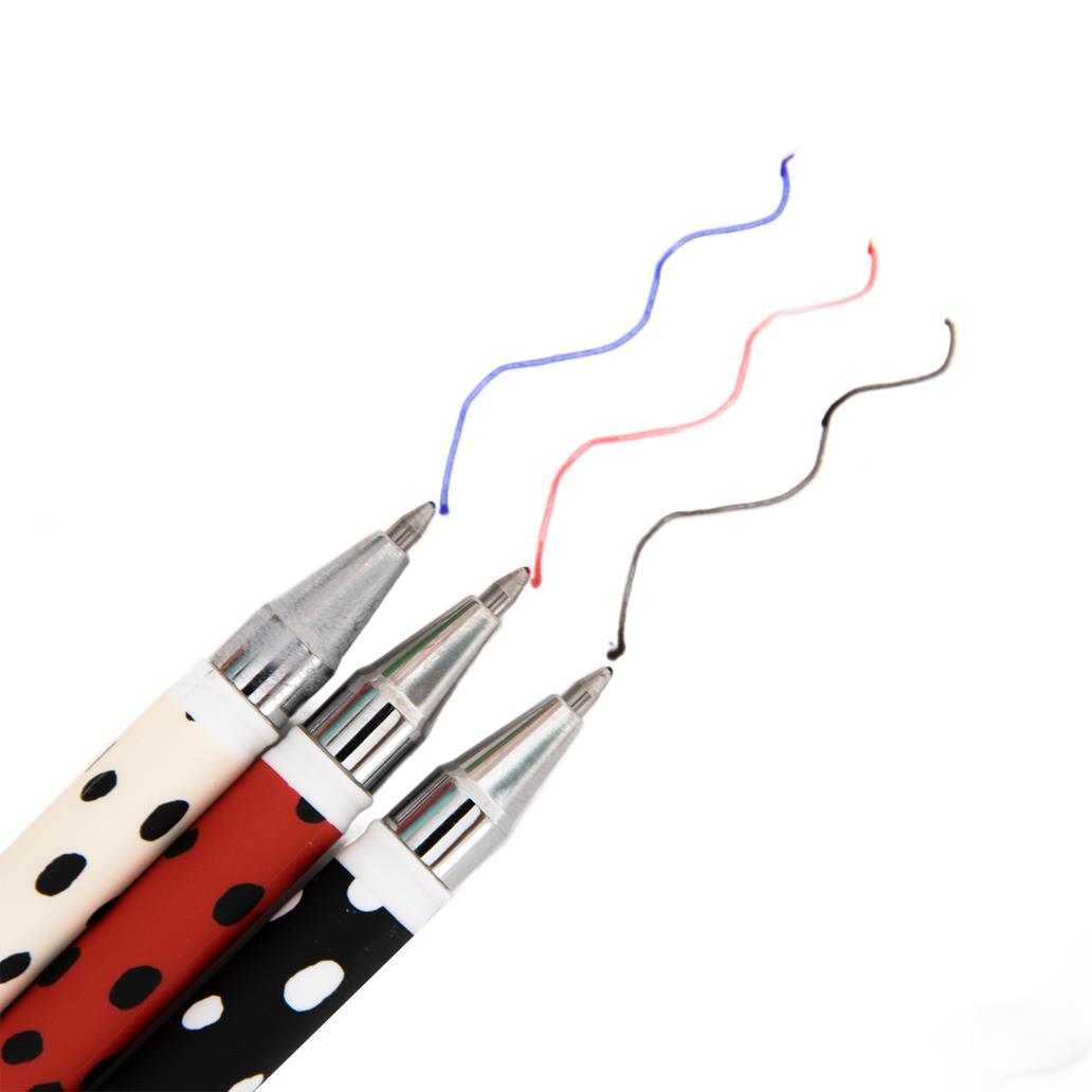 Set de 3 esferográficas apagáveis Bo-Bo - Mafalda